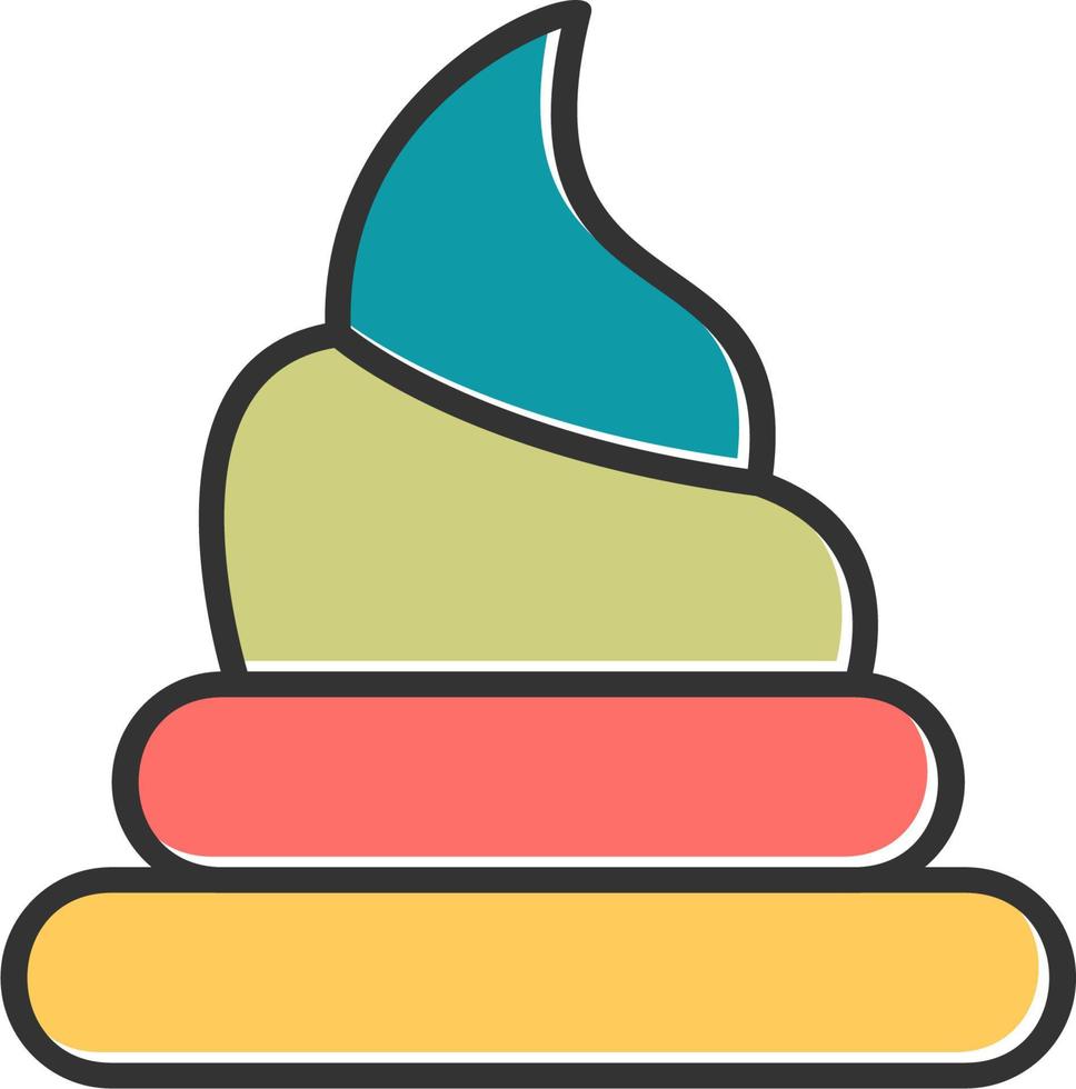 Meringue Vector Icon