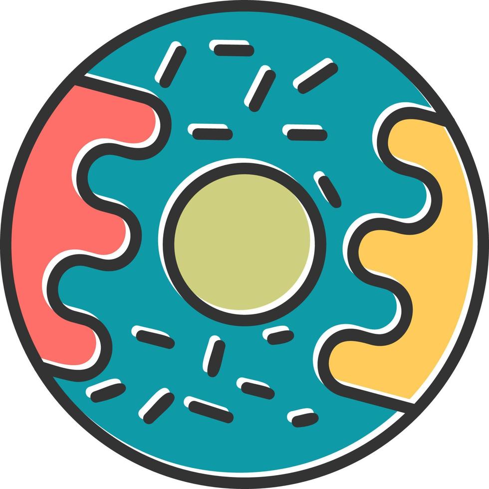 Donut Vector Icon