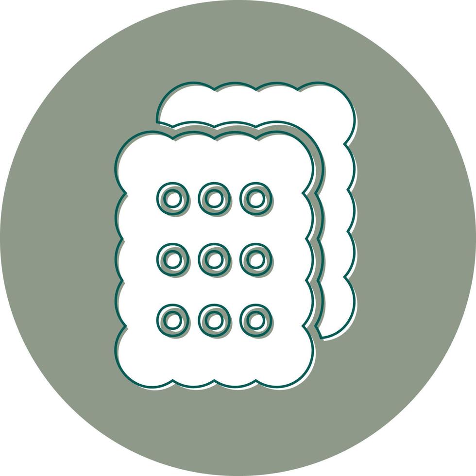 Biscuit Vector Icon