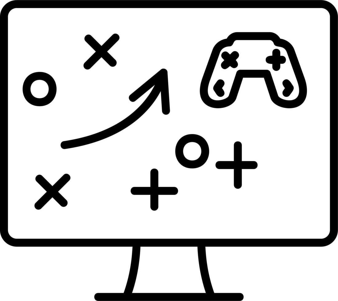 Game Plan Vector Icon