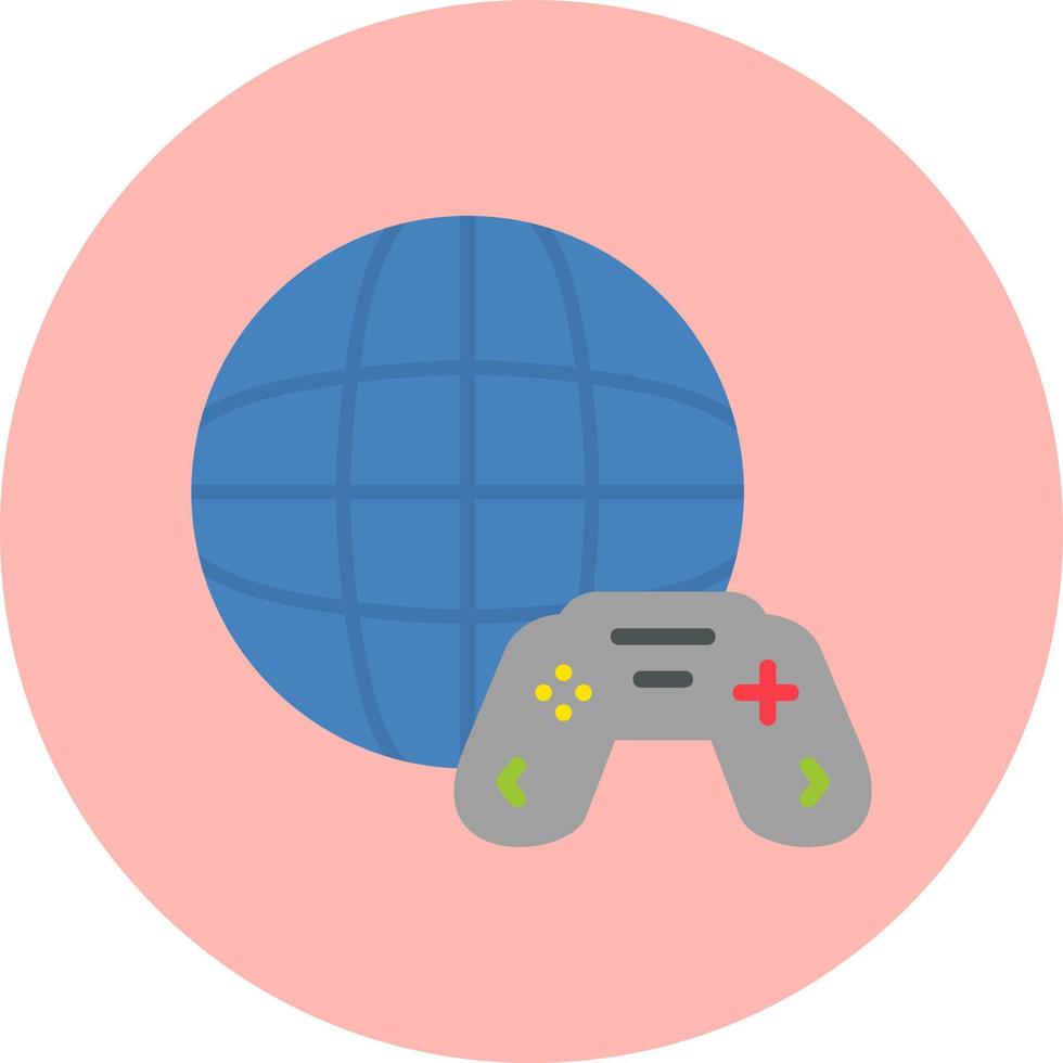 World Gaming Vector Icon