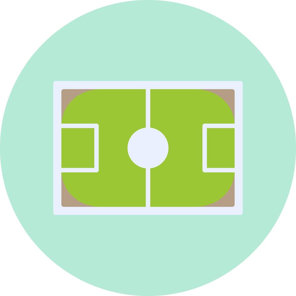 Football Pitch Vector Icon