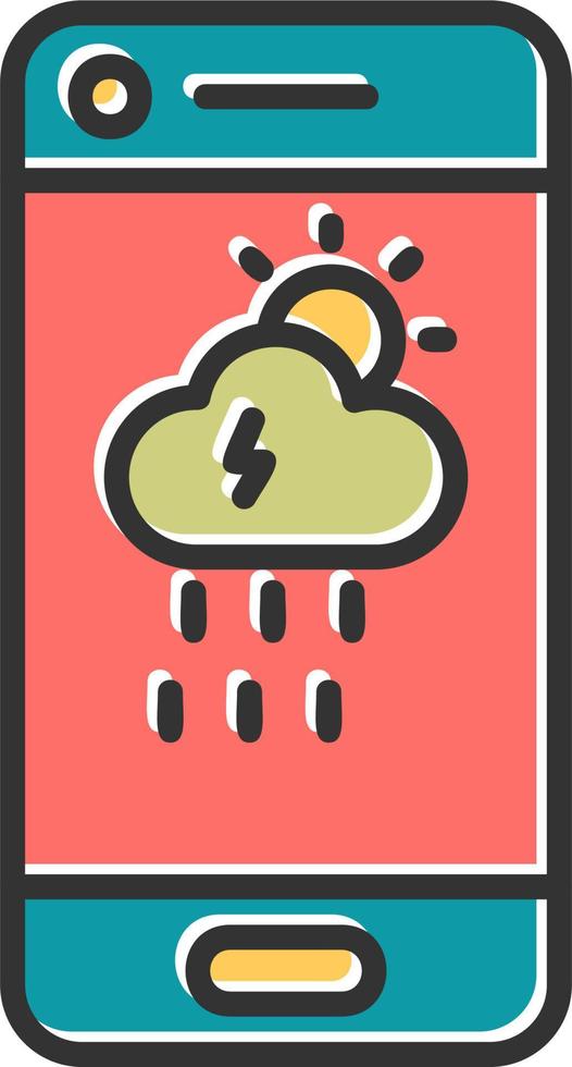 Weather App Vector Icon