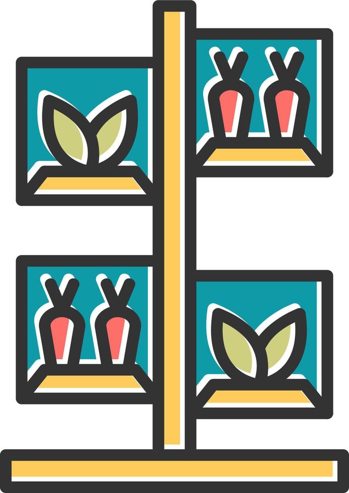 Vertical Farming Vector Icon