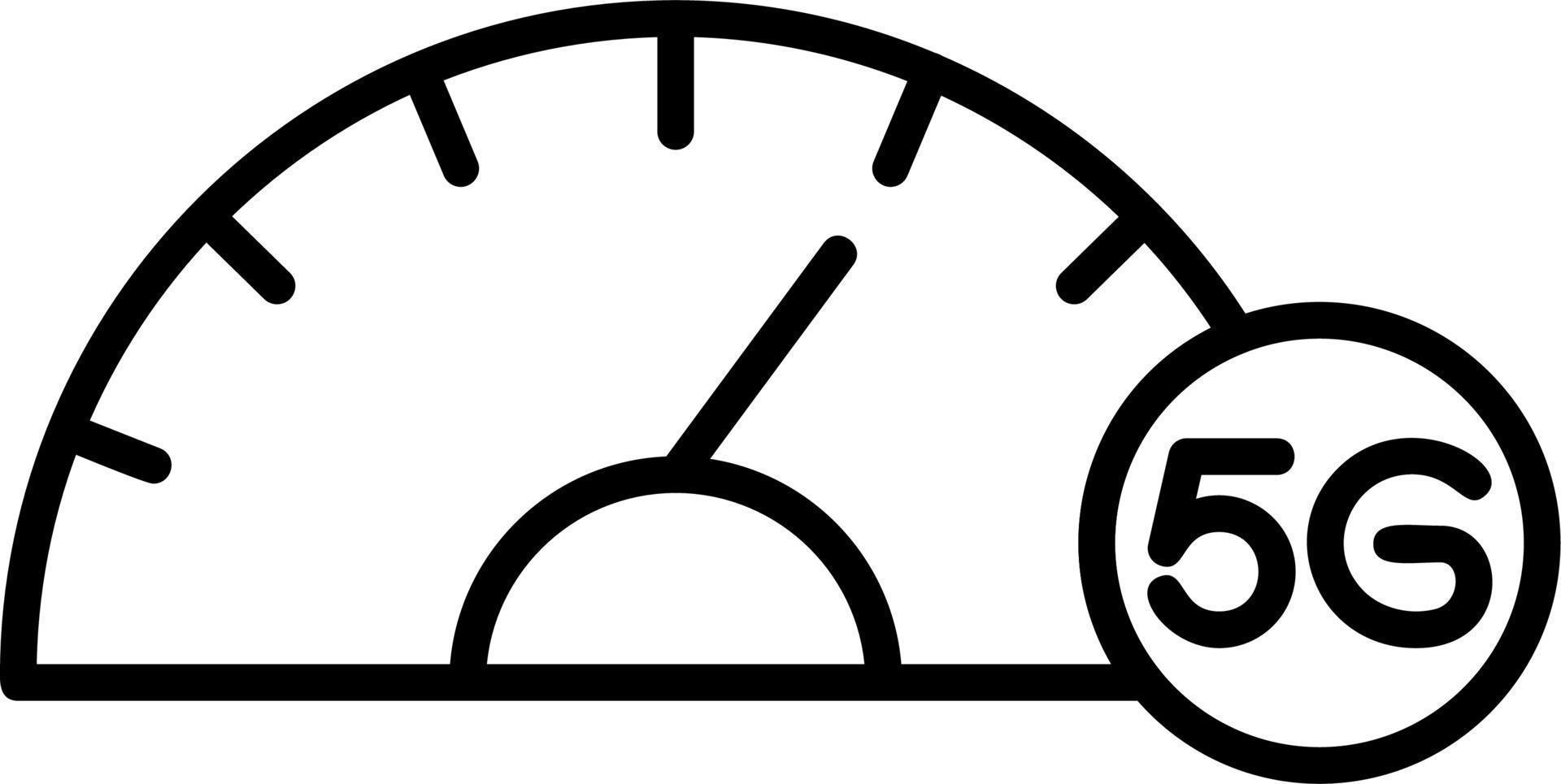 Internet Speed Vector Icon