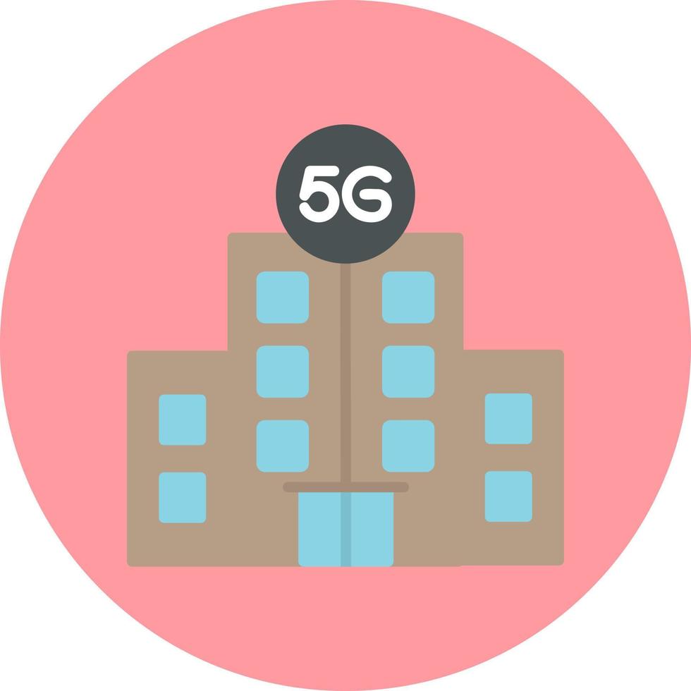 5g Headquater Vector Icon