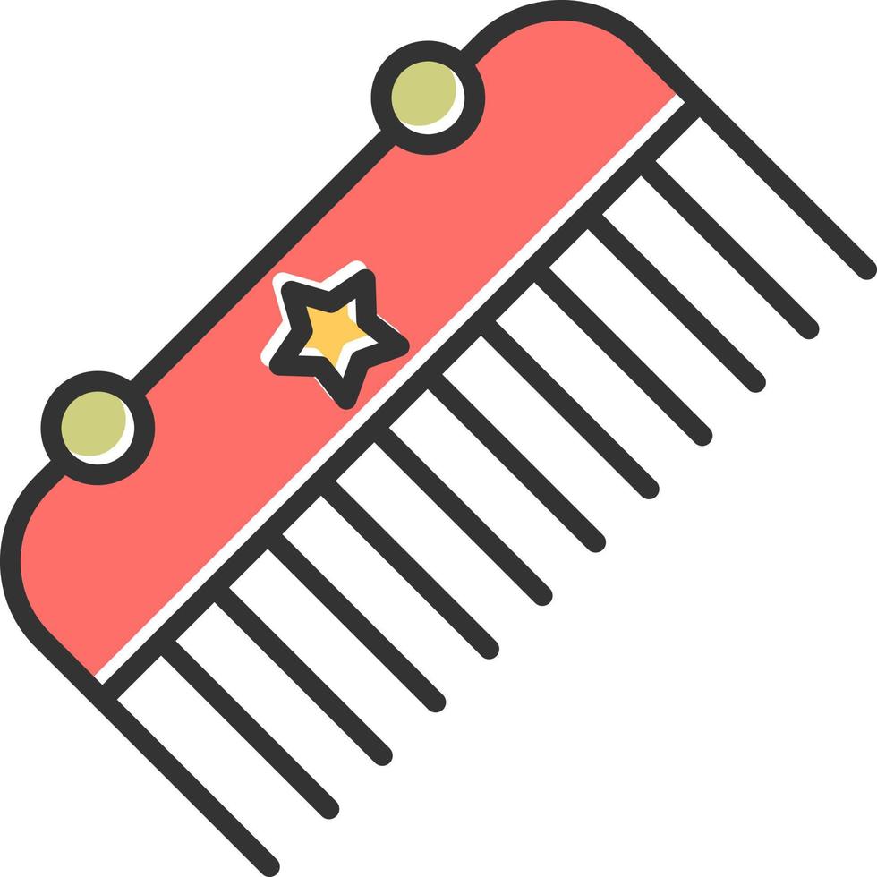 Hair Comb Vector Icon