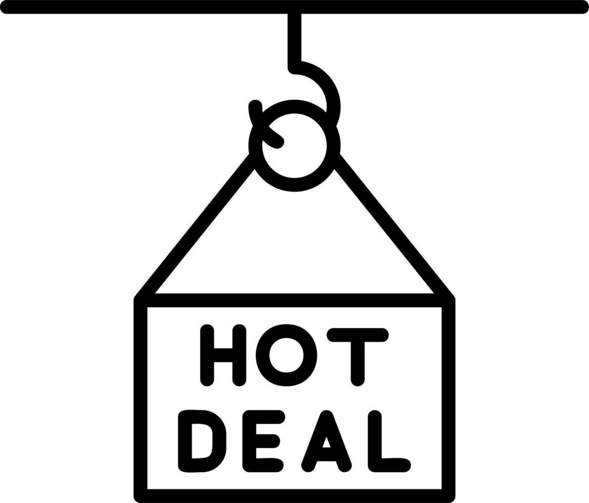 Hot Deal Vector Icon