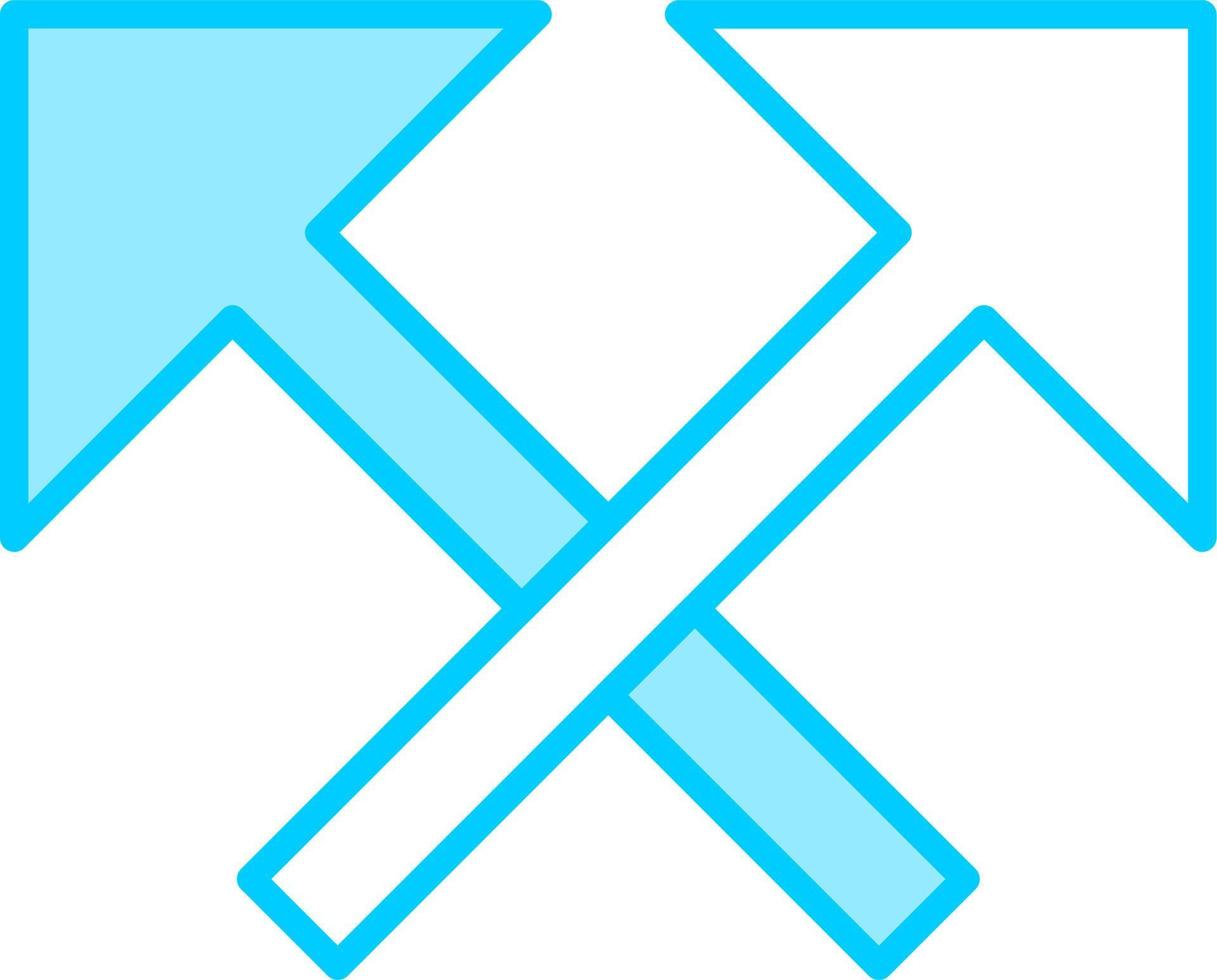 Intersect Vector Icon