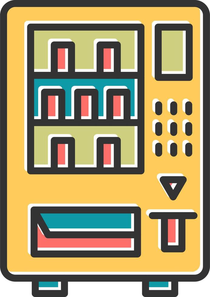 Vending Machine Vector Icon