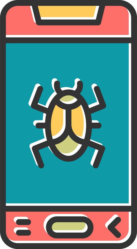Virus Detective Vector Icon