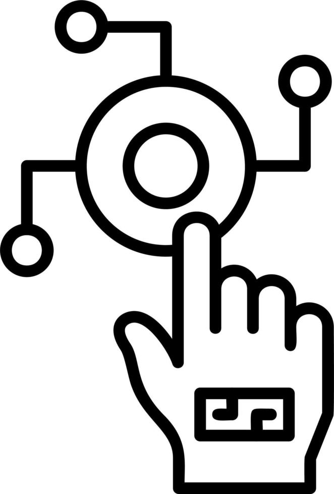 Finger Print Vector Icon