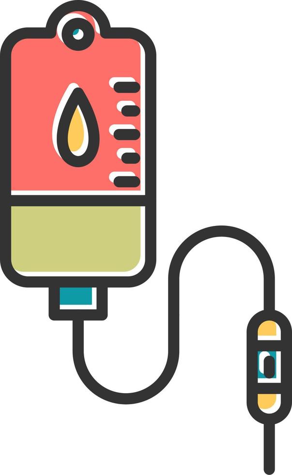 Iv Bag Vector Icon