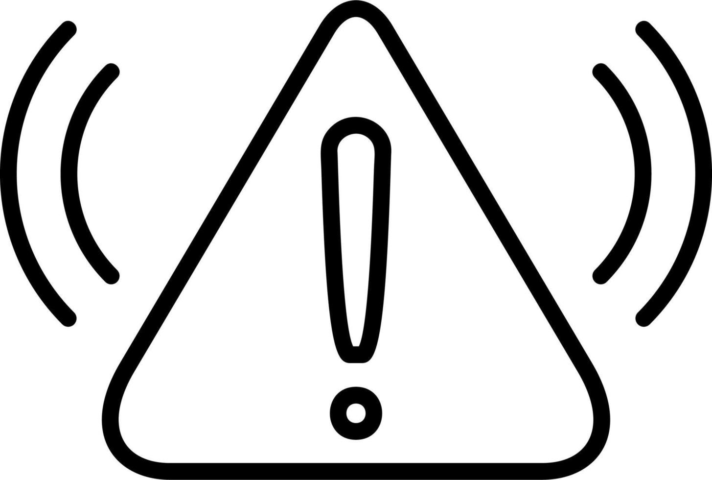 Caution Warning Vector Icon