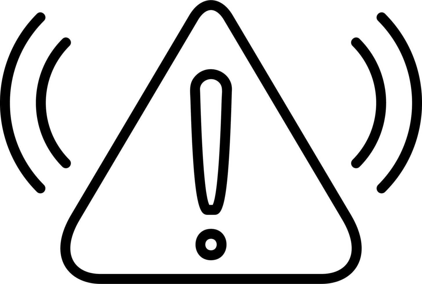 Caution Warning Vector Icon