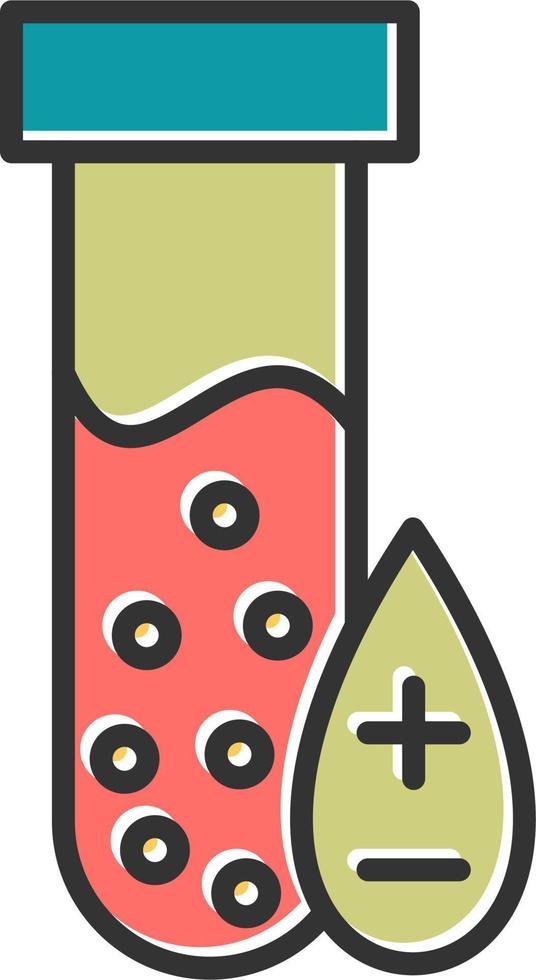 Blood Test Vector Icon