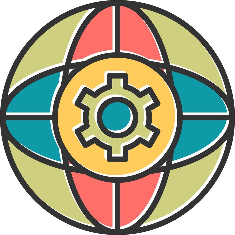 Worldwide Vector Icon