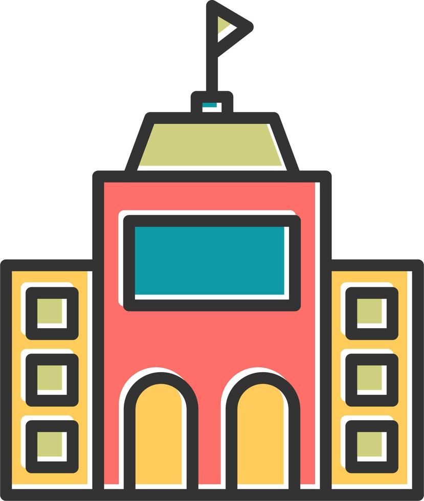 School Vector Icon