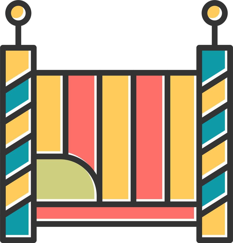 Cot Vector Icon