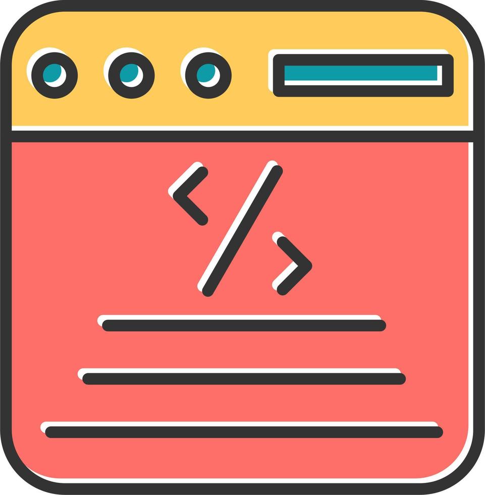 Coding Vector Icon