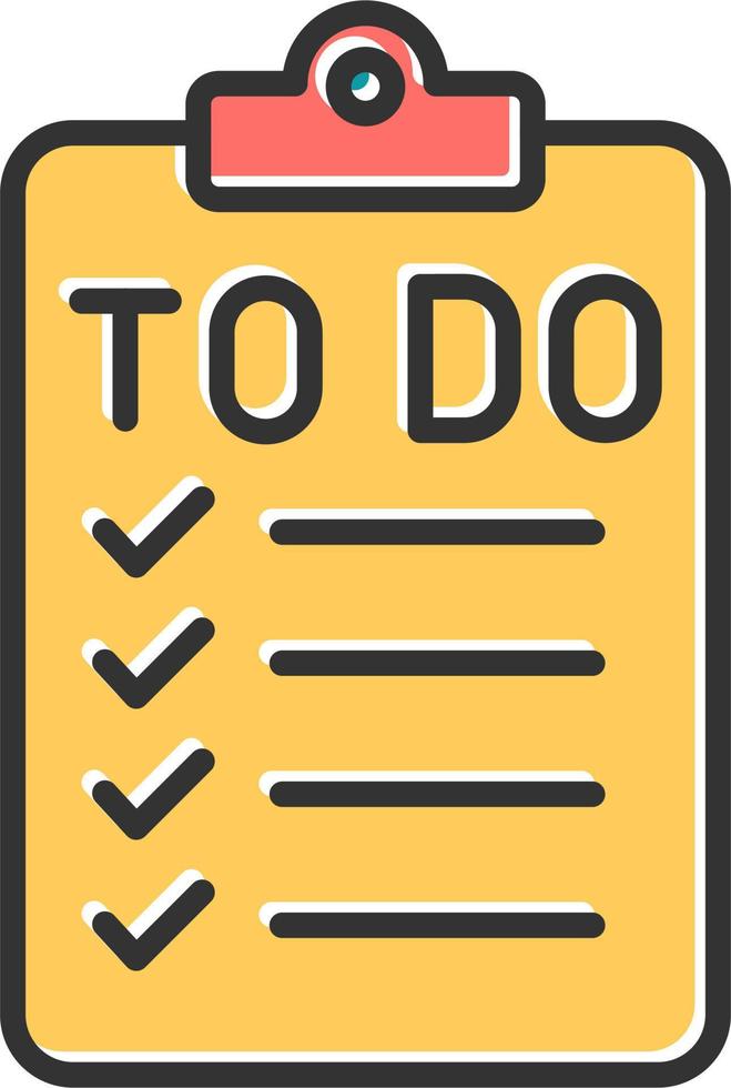 To Do List Vector Icon