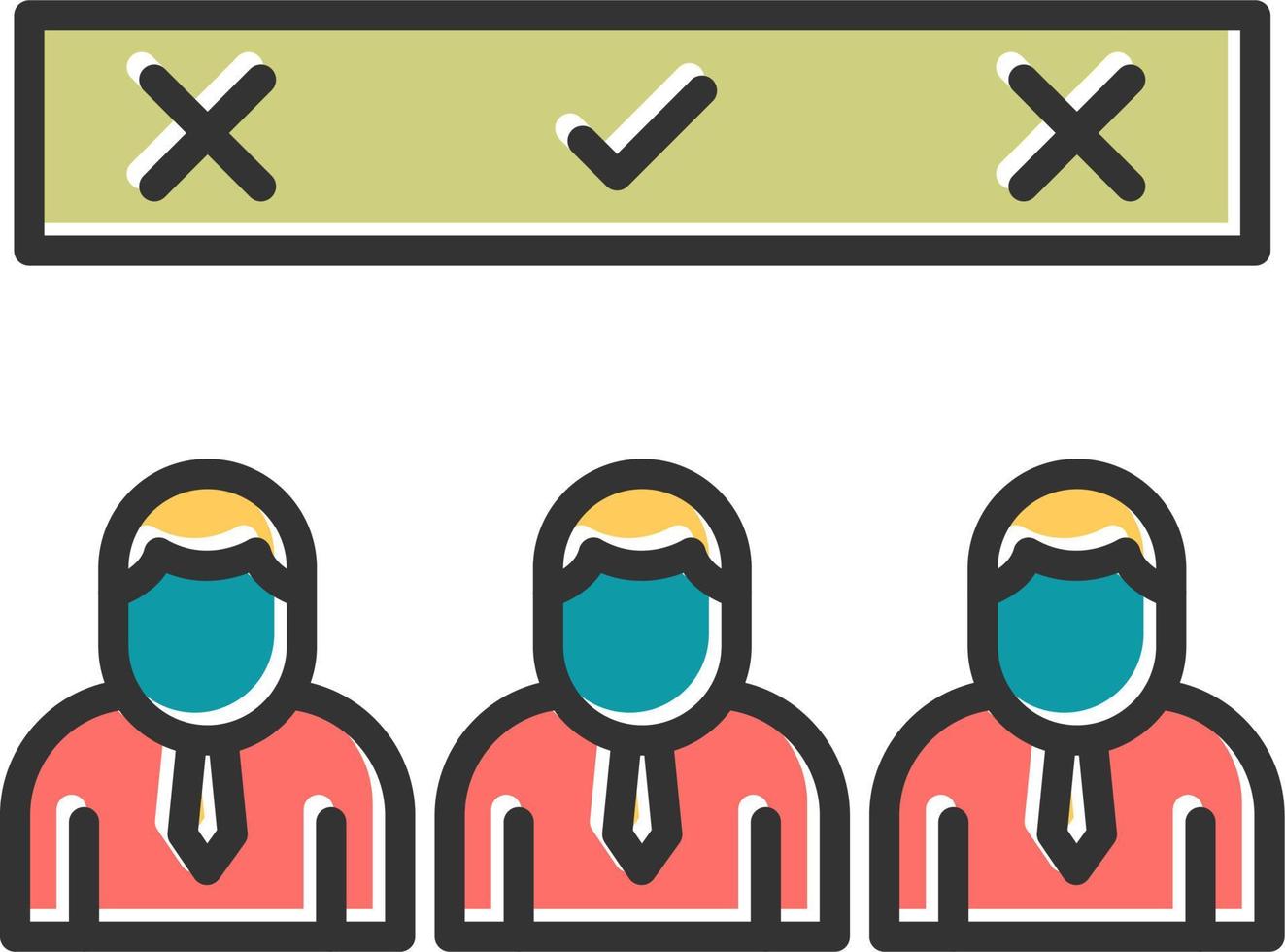 Candidates Vector Icon