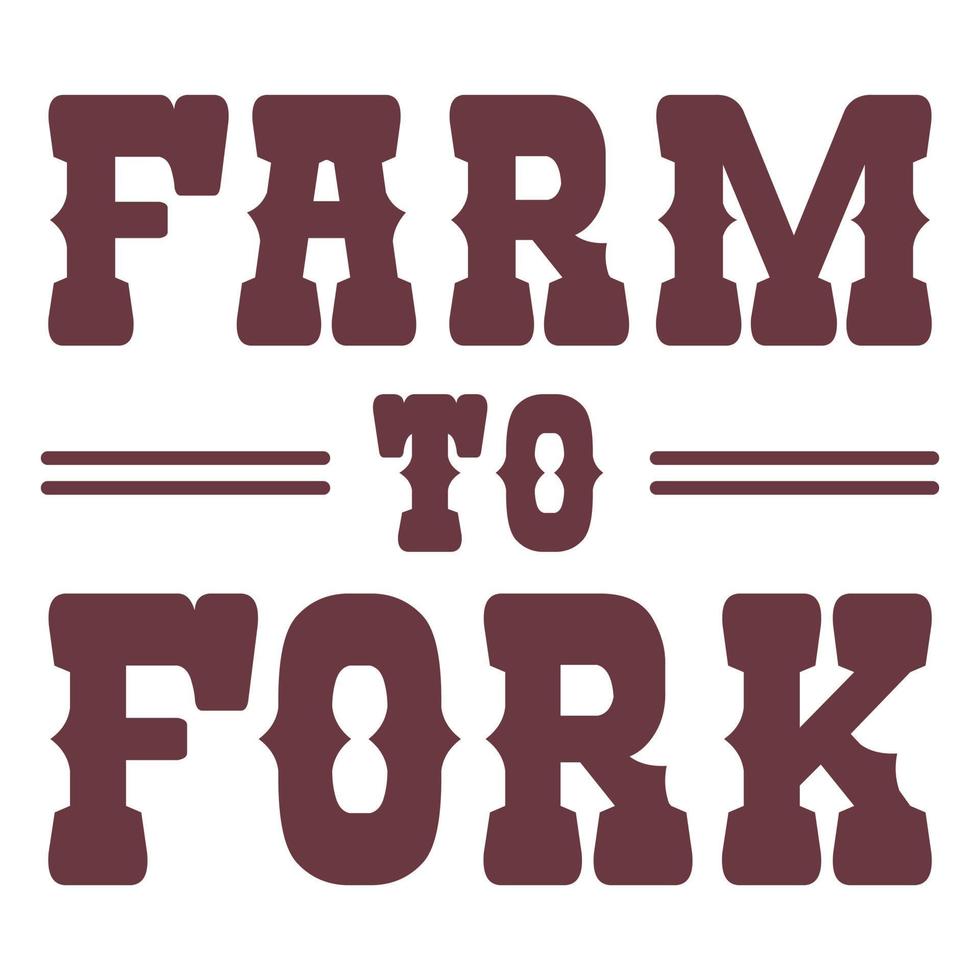 Farm To Fork Label 20317355 Vector Art at Vecteezy