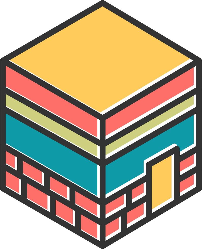 Kaaba Vector Icon