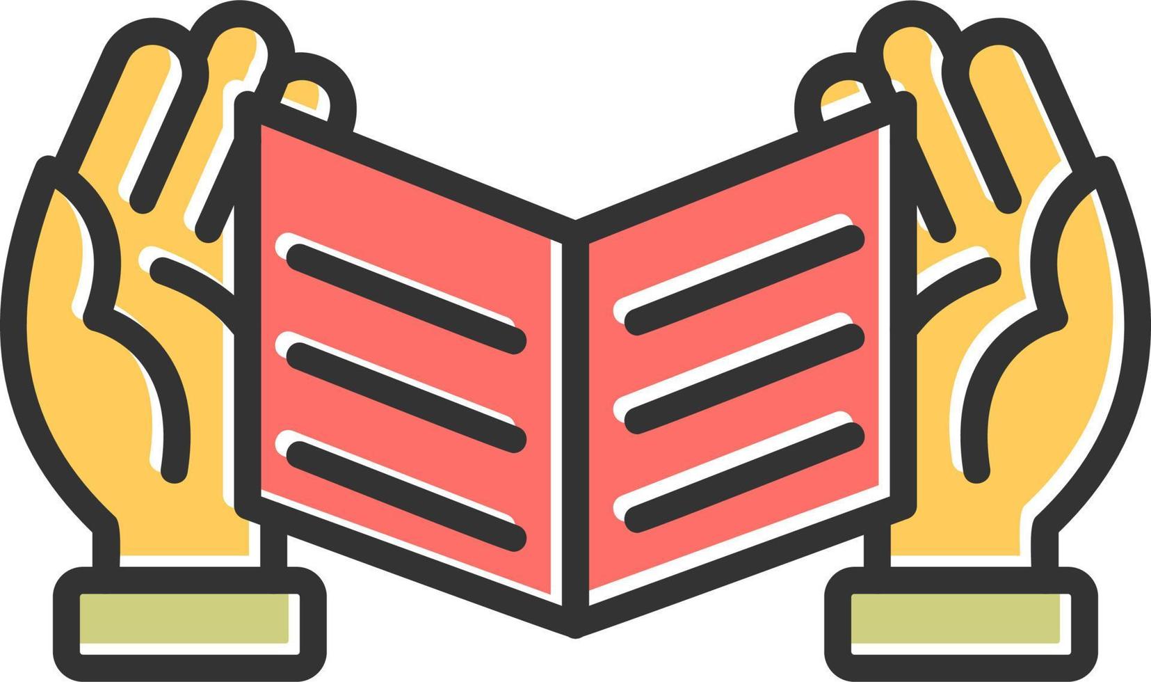 Quran Reading Vector Icon