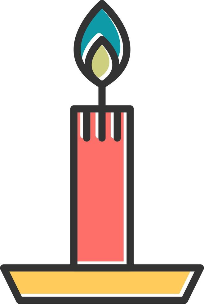 Candle Vector Icon