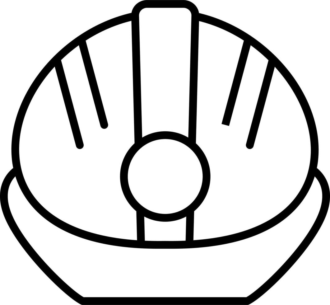 Safety Helmet Vector Icon