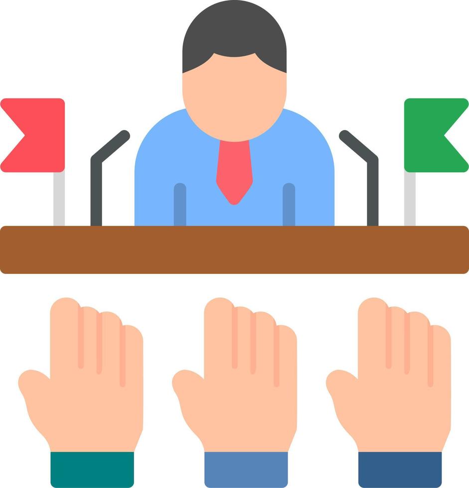 Democracy Vector Icon
