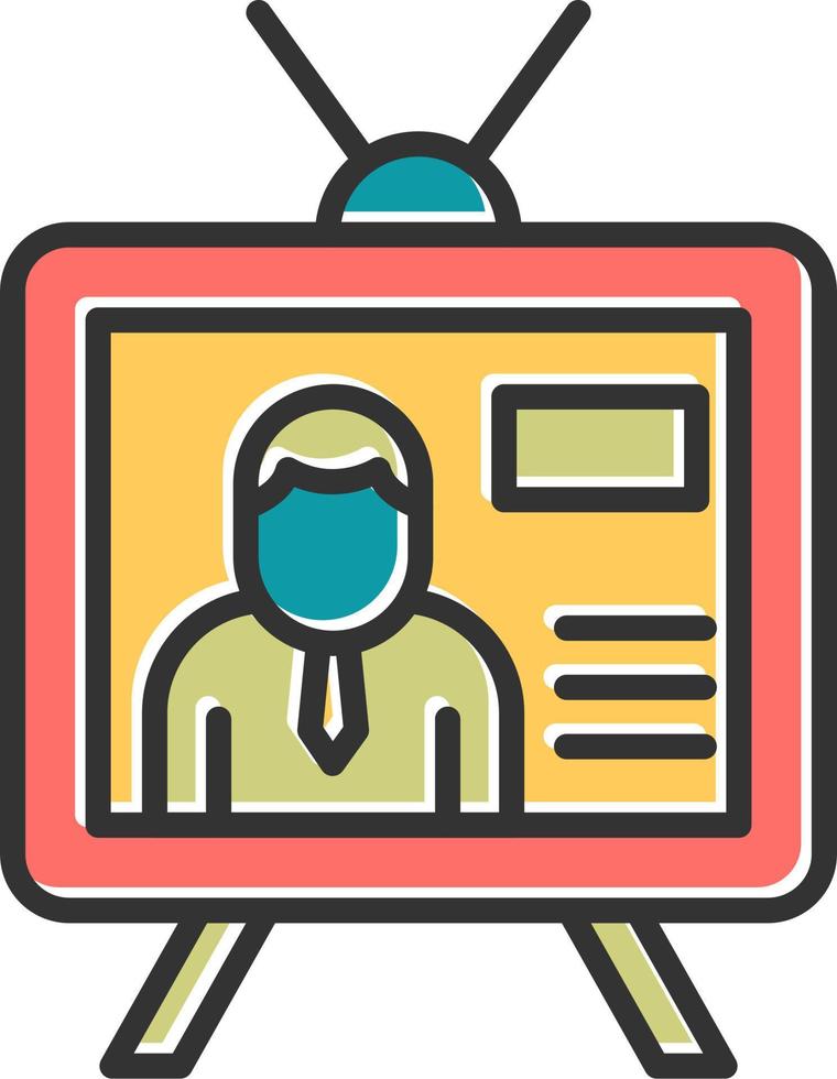 Tv Vector Icon