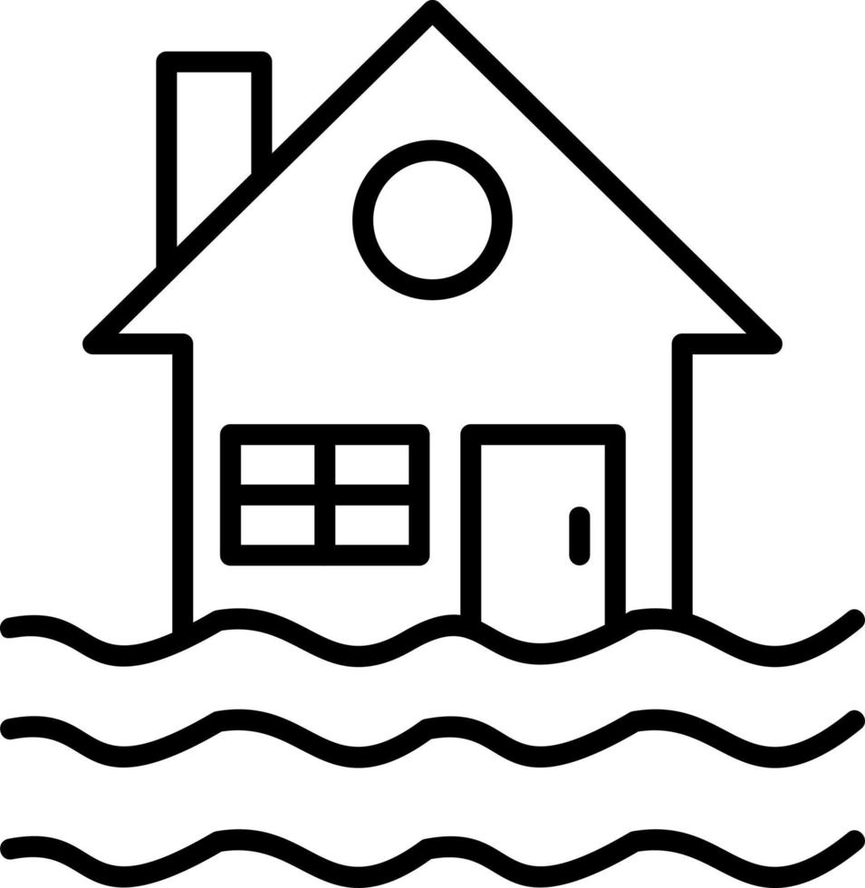 Flood Vector Icon