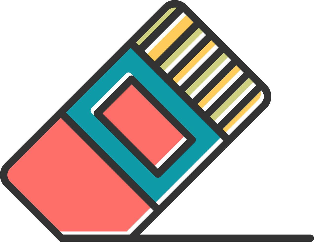 Eraser Vector Icon