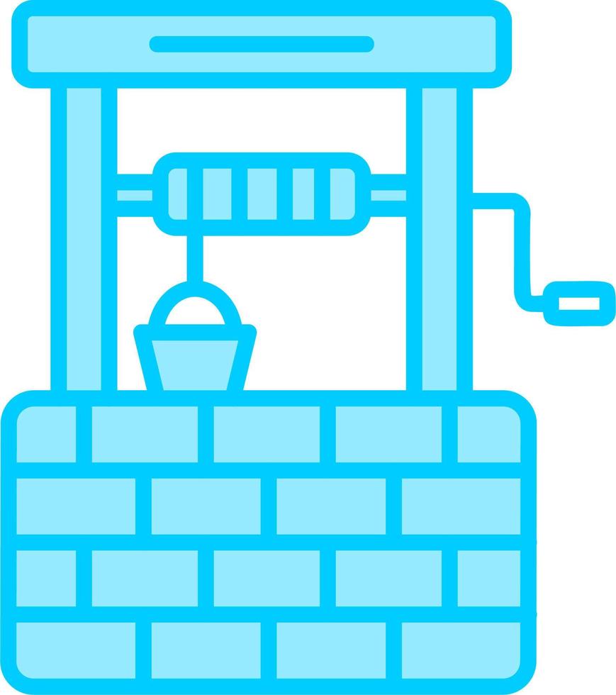 Water Well Vector Icon