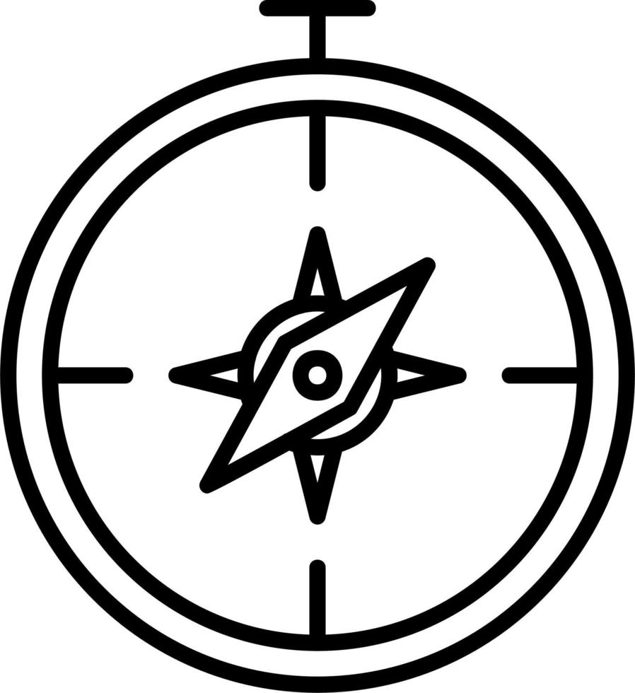 Compass Vector Icon