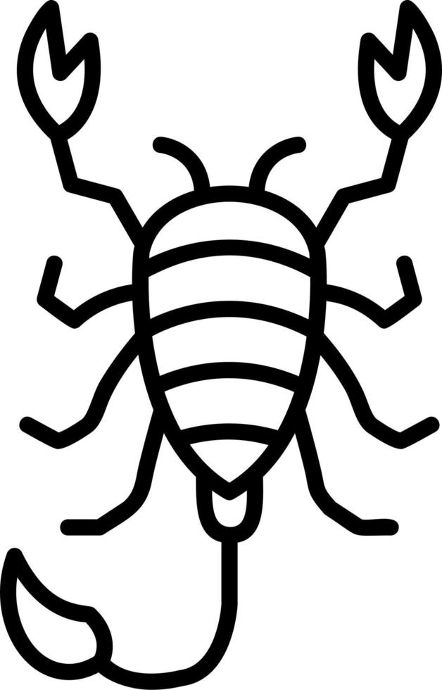 Scorpion Vector Icon