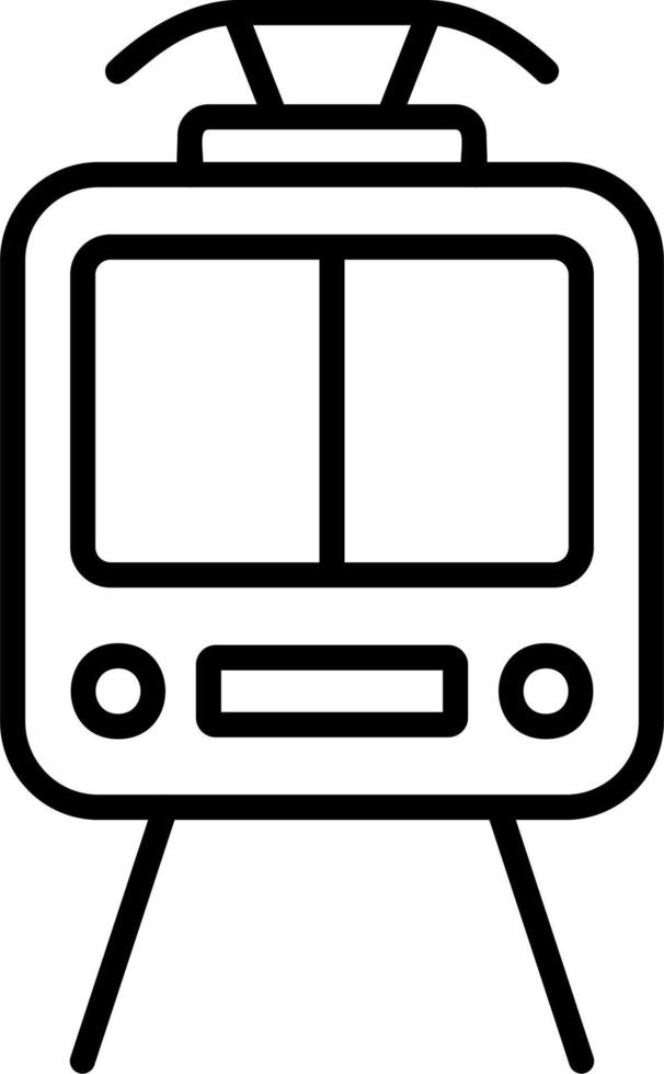 Tram Vector Icon