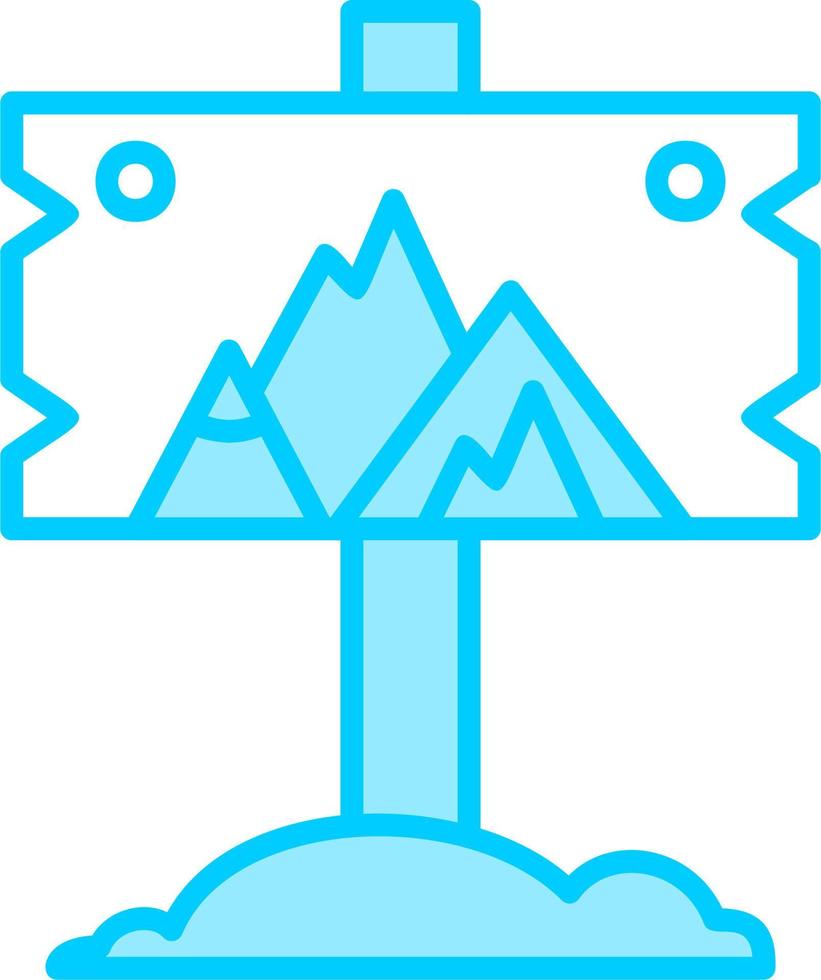 Signpost Vector Icon