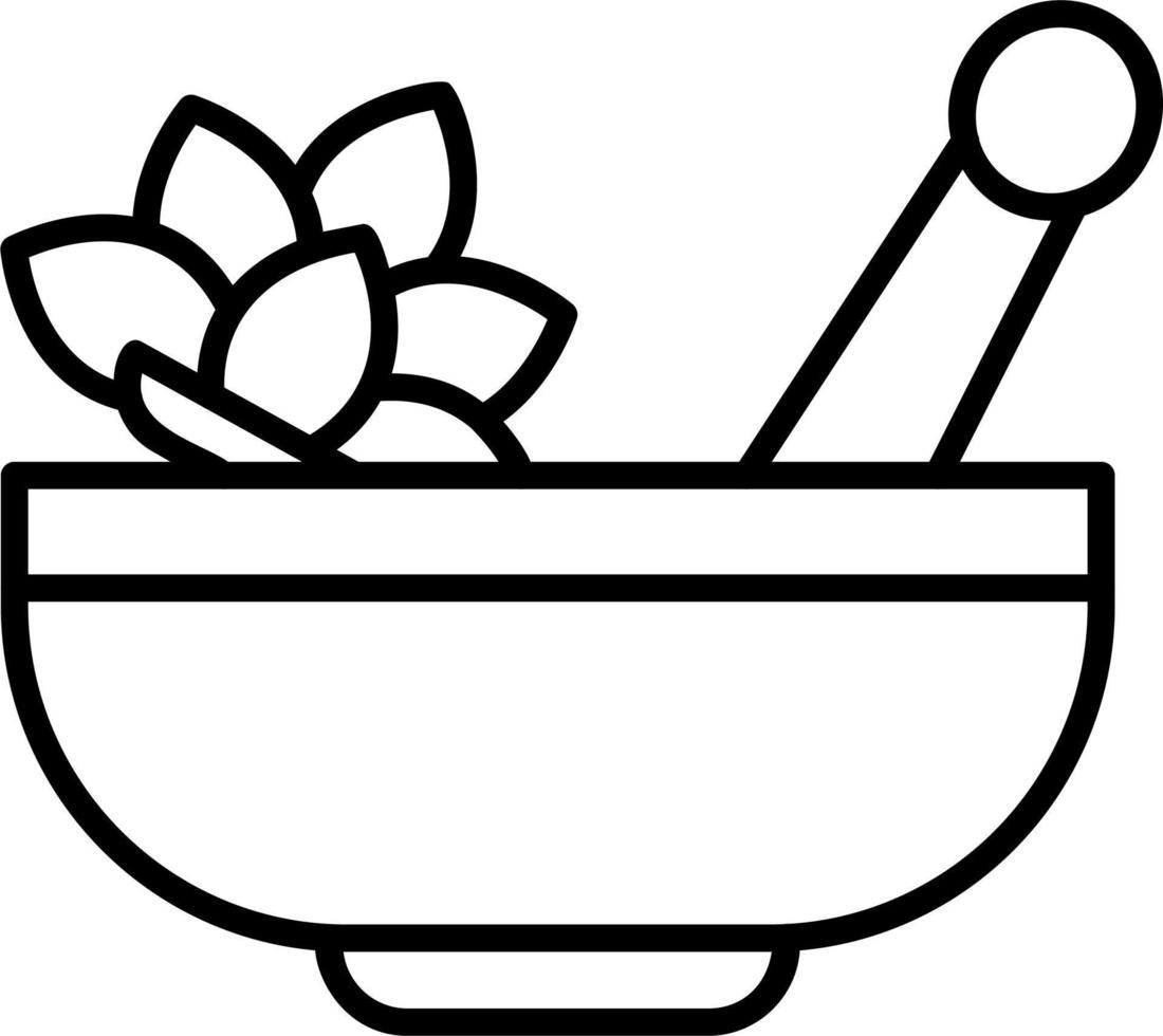 Mortar Vector Icon