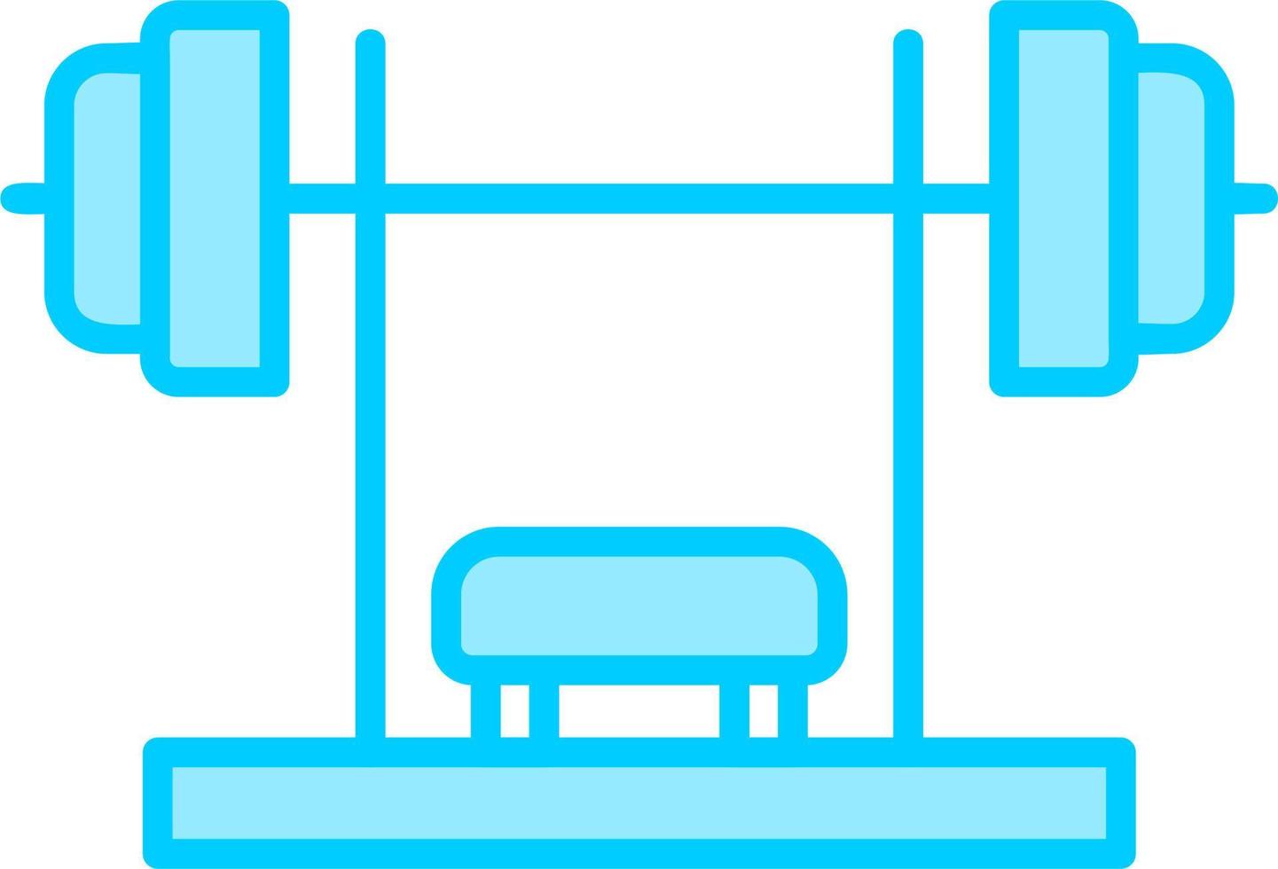 Bench Press Vector Icon