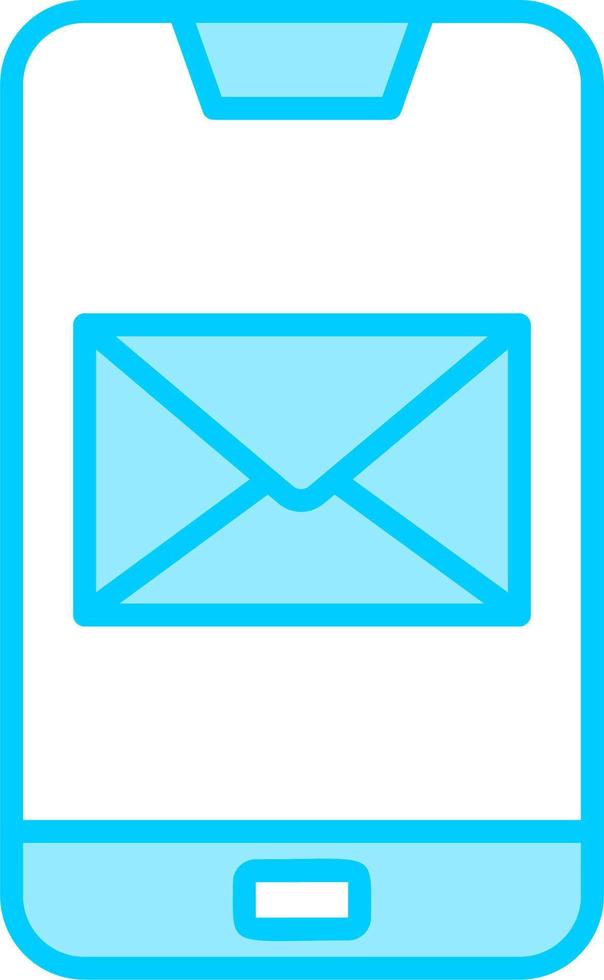 Phone Message Vector Icon