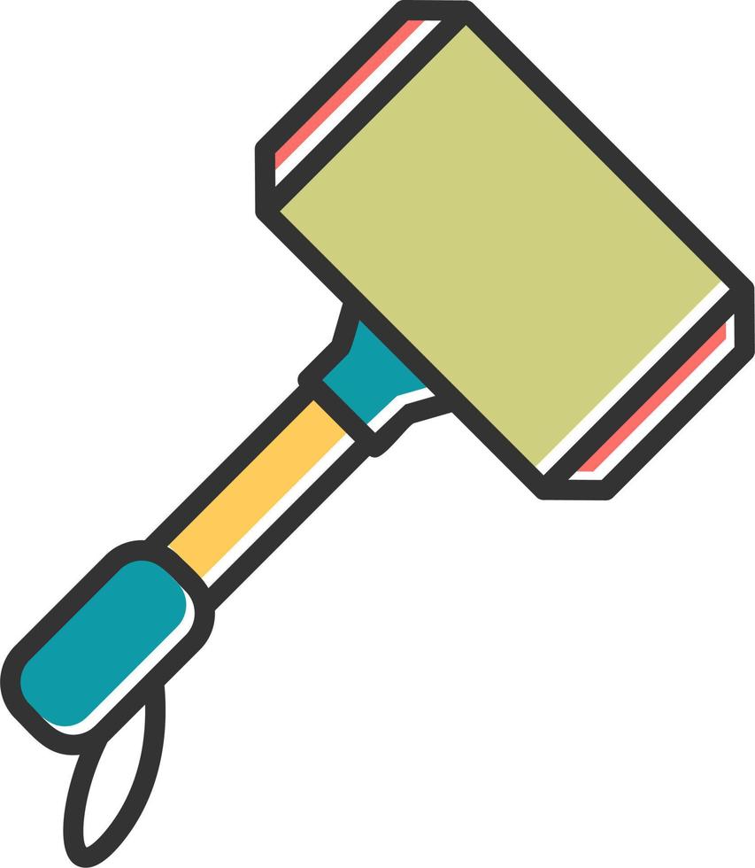 Hammer Vector Icon