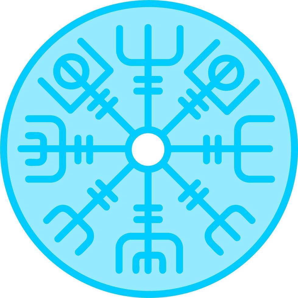 Viking Coin Vector Icon