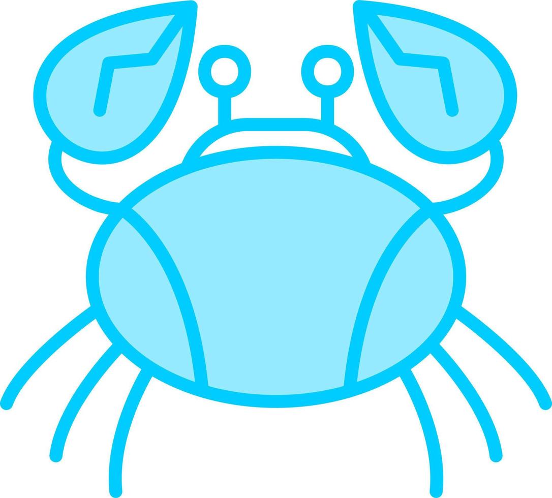 Crab Vector Icon