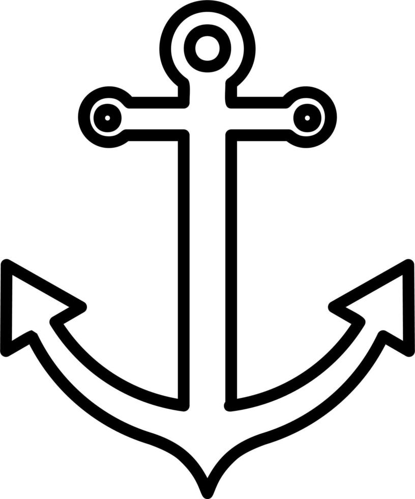 Anchor Vector Icon