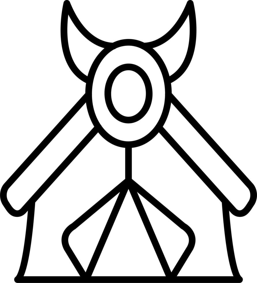 Tent Vector Icon