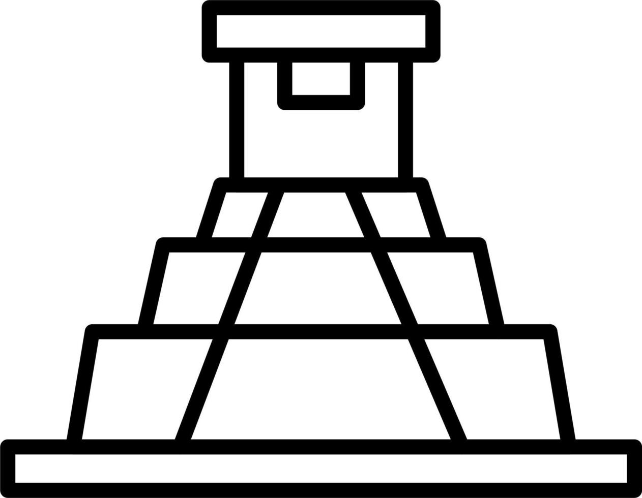 Pyramid Vector Icon