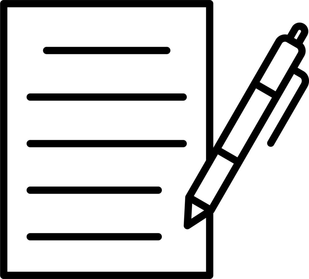 Write Vector Icon